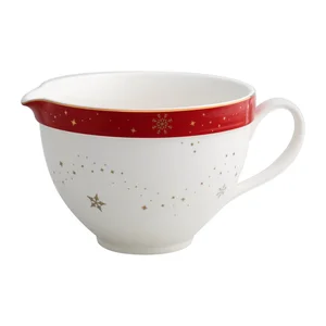 Porcelánová mísa s vánočním motivem Brandani Alleluia, ⌀ 19 cm