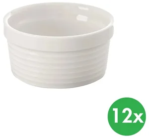 Porcelánové zapékací misky 12 ks, průměr 9 cm