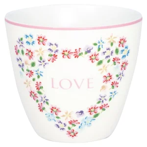 Porcelánový šálek Green Gate Columbine Love 300 ml