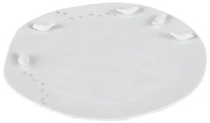 Porcelánový talíř s 3D motivy ptáků