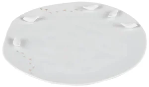 Porcelánový talíř s 3D ptáky, střední rozměr