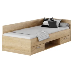Postel 90×200 cm dub sonoma BOAT