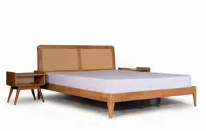 Postel BERNY 180x200 cm ořech