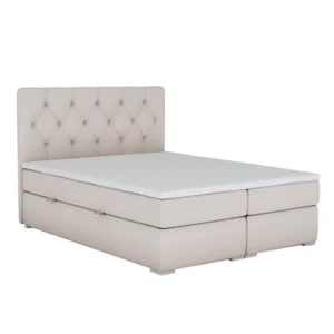 Postel boxspring ESHLY béžová 160x200