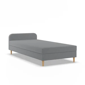 Postel CASPE 80x200 cm s čelem a pružinovou matrací