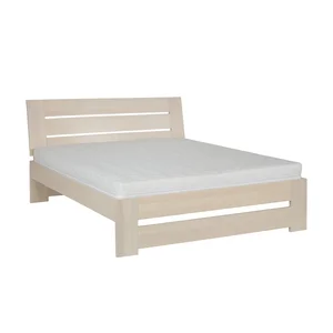 Postel CORDULA 180x200 cm – masiv buk, buk bělený