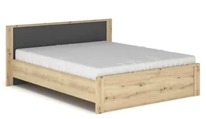 Postel Dominika 160 cm dub artisan/šedá