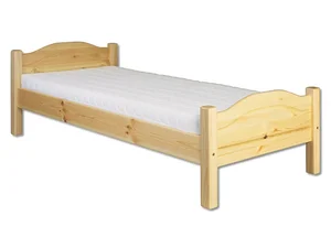 Postel GANNETT 100x200 cm – masiv borovice