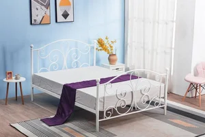 Postel GARTHA 90x200 cm – bílá