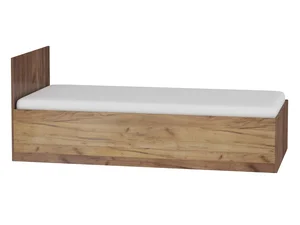 Postel GATTON 90x200 s roštem craft tobaco/craft zlatý