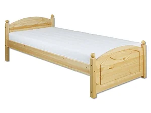 Postel HEKLA 90x200 cm, masiv borovice