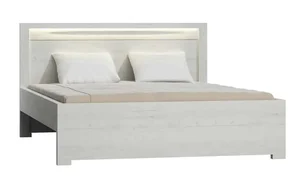Postel INDIANAPOLIS 160 I-19, jasan bílý