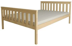 Postel KALEA 140x200 cm z borovicového dřeva