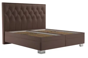 Postel Kristin 180x200, tmavě hnědá
