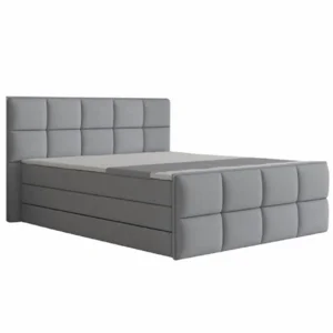 Postel RAVENA KOMFORT 180x200 šedá látka