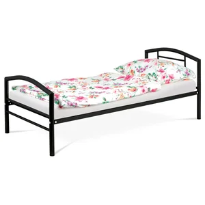 Postel ROMITA 90x200, černý lesk