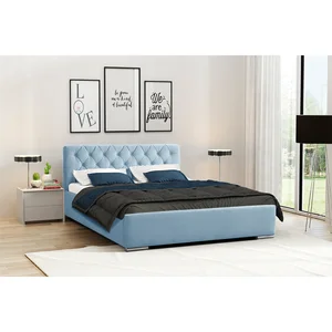 Postel RYAN 06 STANDARD 180x200 cm se stříbrnými nohami