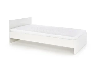 Postel Ryder 90×200 cm, bílý lesk