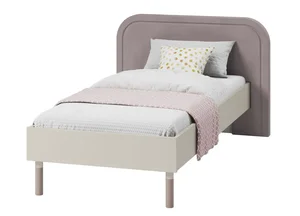 Postel SPOLETO 90x200 cm kašmír/dub lanýž