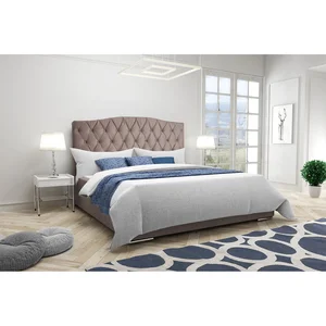 Postel Stella 14 Standard 160×200 cm se stříbrnými nohami