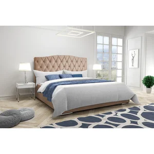 Postel Stella 14 Standard 160x200 cm se stříbrnými nohami