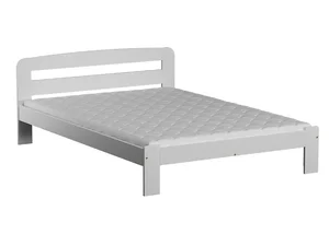 Postel STETSON 140x200 cm s roštem – borovice, moření bílá