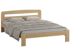 Postel STETSON 160 × 200 cm, masiv borovice, s roštem