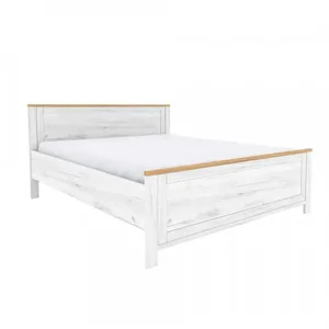 Postel Sudbury 160x200 dub craft zlatý/bílý