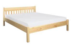 Postel VEVE 160x200 cm z masivu borovice