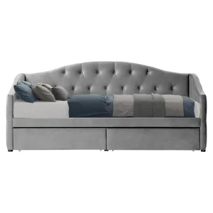 Postel ZASKA 90x200, šedá