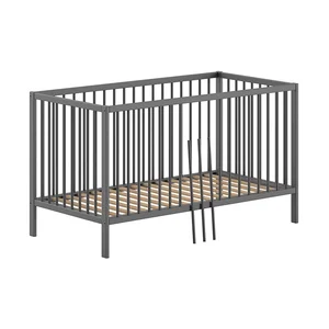 Postýlka DINO 70x140 cm, antracitové provedení – Vipack