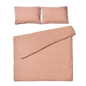 Povlečení Bonami Selection 200 × 220 cm, 100% stonewashed bavlna, přírodně hnědé