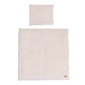 Povlečení do postýlky 80×80 cm Frosty Almond béžové – Roba