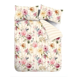 Povlečení Floral Stripe 135x200 cm – jednolůžko