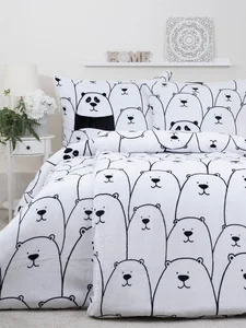 Povlečení Rebel Panda Mikroplyšové