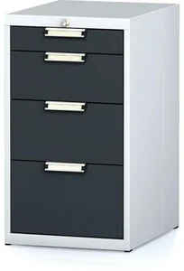 Pracovní box na nářadí MECHANIC 3D, 4 zásuvky