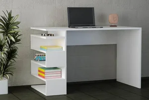 Pracovní stůl HIPPO – bílý
