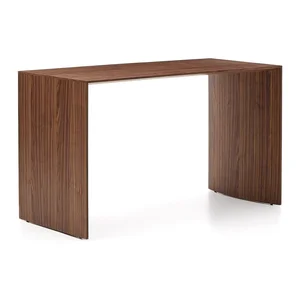 Pracovní stůl Litto 60x140 cm – ořechový dekor | Kave Home