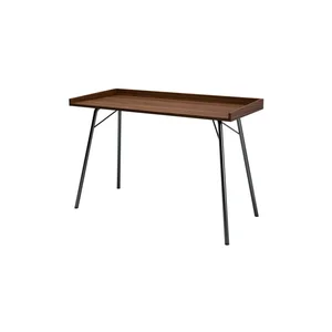 Pracovní stůl s deskou dekoru ořechového dřeva 52×115 cm Rayburn – Woodman