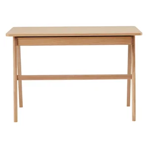 Pracovní stůl s dubovou deskou 110 × 55,5 cm – Home
