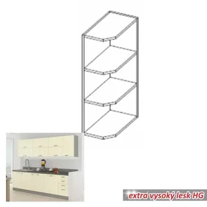 PRADO 30 G ZAK-72 – horní rohová skříňka