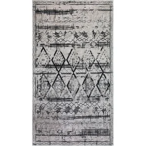 Pratelný běhoun 80x200 cm Vintage Orient Šedý