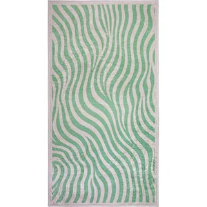 Pratelný zelený koberec 120x180 cm Green Zebra