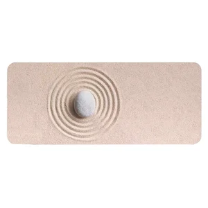 Předložka do koupelny Serena 50×120 cm, světle hnědá