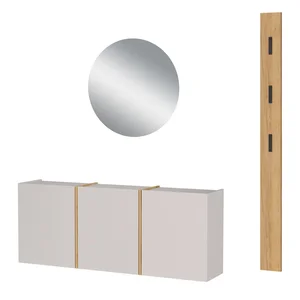 Předsíňová sestava Libbiano 168×200×27 cm