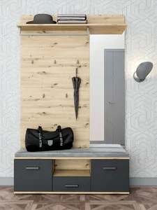 Předsíňová sestava TANGER dub Artisan/antracit