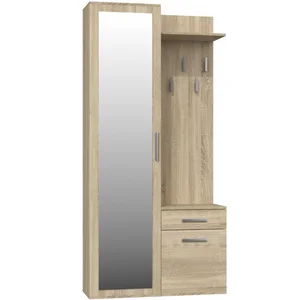 Předsíňová stěna Duo – dub sonoma