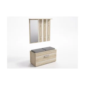 Předsíňová stěna OPAL s botníkem, dub sonoma