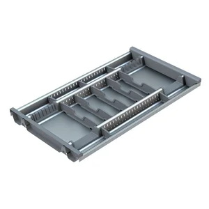 Příborník do zásuvky Flexo Elletipi, šedý, 81–83 cm