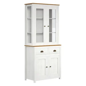 Příborník TOPAZIO s nástavcem, 2 dveře